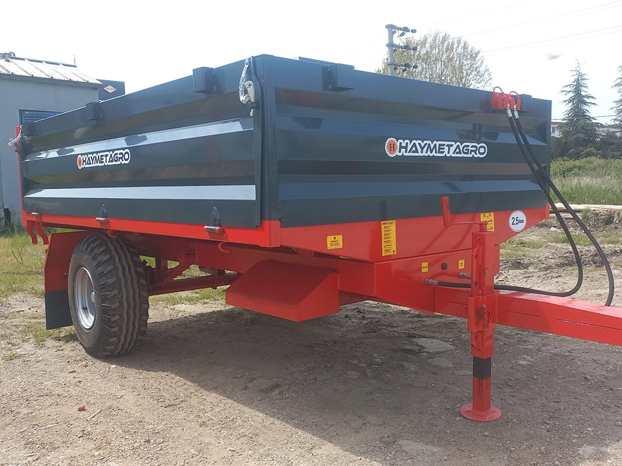 Tek Dingilli Römork - 2,5 Ton